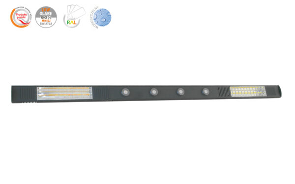 Promiennik podczerwieni TERM2000 COLOR RCJ z oświetleniem LED