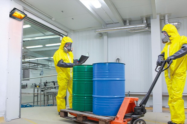 promiennik podczerwieni w strefie zagrożenia wybuchem ex